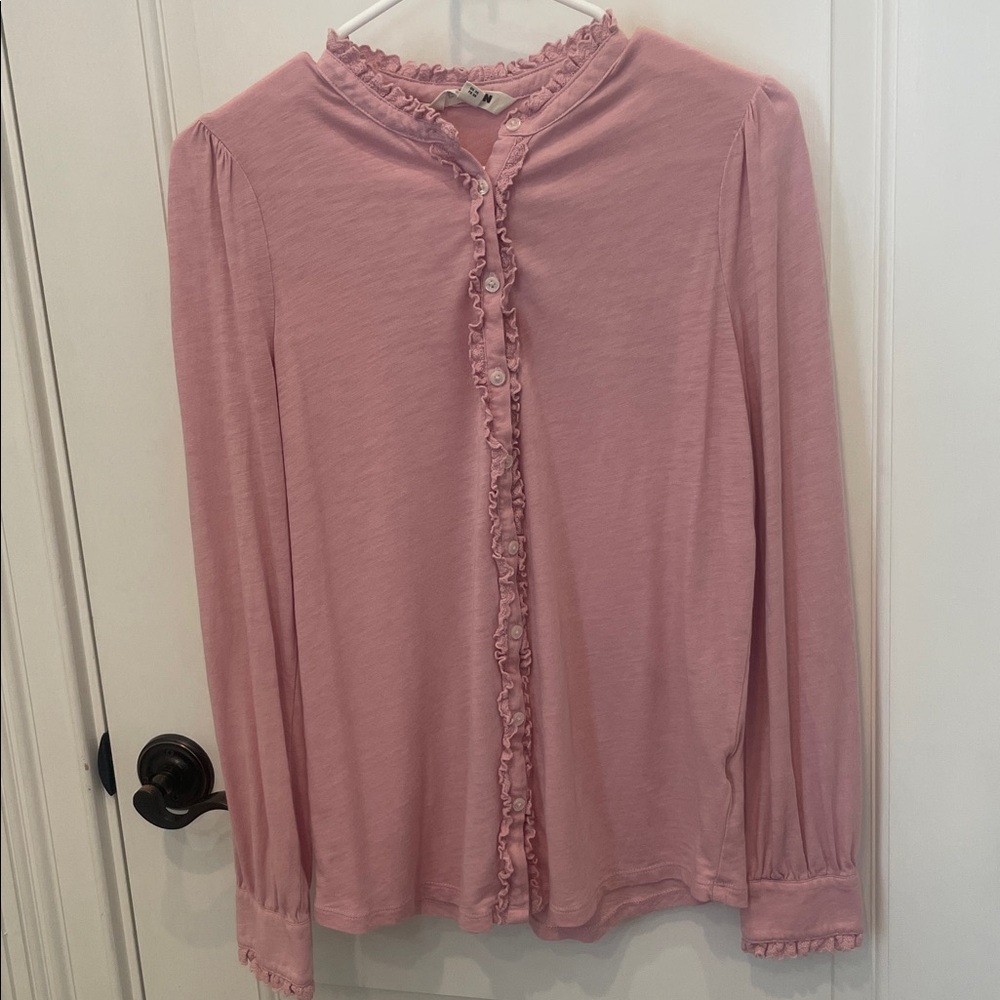 Boden Pink Top, Size 6